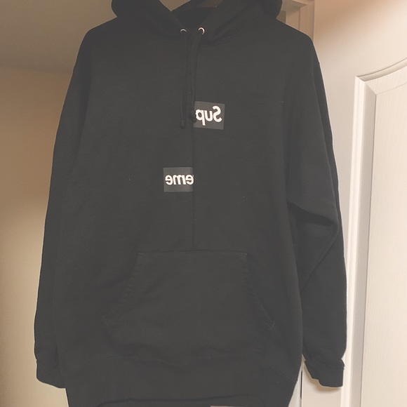 Supreme split box logo (CDG) - Picture 1 of 2